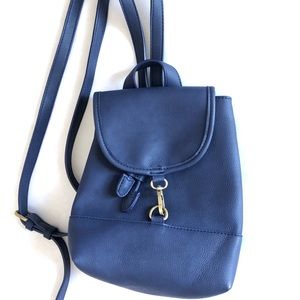 Small blue Street Level backpack